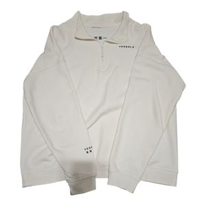 YoungLa white quarter zip